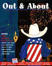 Cover of the July 2006 issue of Out & About The Valley magazine