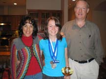 Sarah Oliphant, Arnold Oliphant, & Angela Young.