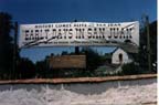 Photo of "Early Days" sign by Angie Young