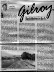 Left side of page 1, scan of article by Angie Young