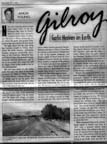 Left side of page 1, scan of article by Angie Young