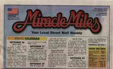 Scan of a 2001 edition of the Miracle Miles