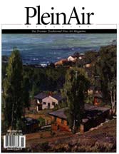 Cover of November 2005 issue of Plein Air Magazine