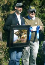 Photo of plein air artists Thomas Kitts & Jean Stern by Angela Young