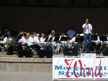 Photo of the Morgan Hill Wind Symphony by writer Angie Young