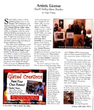Scan of May 2005 Artistic License by writer Angie Young