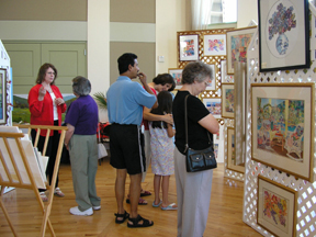 Customers at the Morgan Hill Community Center